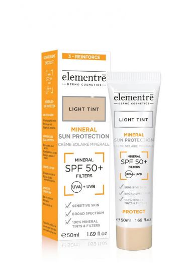ELEMENTRĒ MINERAL SUN PROTECTION SPF50+ LIGHT - 50ML