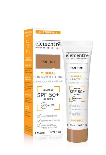 ELEMENTRĒ MINERAL SUN PROTECTION SPF50+ TAN - 50ML