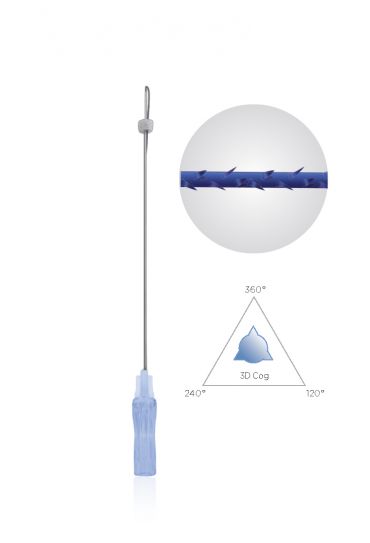 FOX EYES 3DIMENSIONAL COG THREAD 19G X 60/100 MM