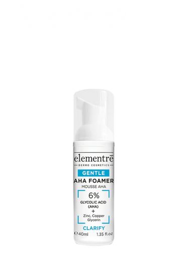 ELEMENTRĒ AHA FOAMER GENTLE - 6% ALPHA HYDROXY ACID 40ML