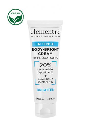 ELEMENTRĒ 20% Lactic & Glycolic Acid - Intense Body-Bright Cream