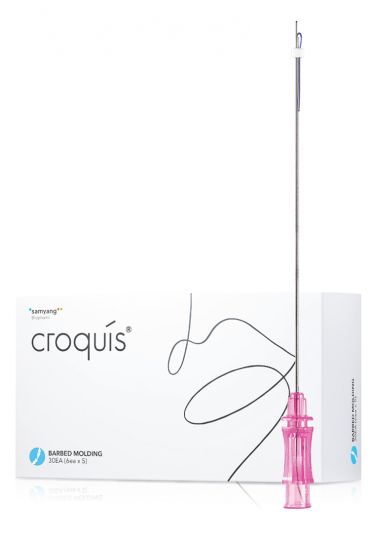 Croquis Barbed Molding PDO Threads 18G 100/185mm 30pcs