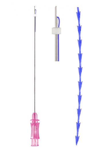 Croquis Barbed Molding PDO Threads 19G 100/185mm 6pcs