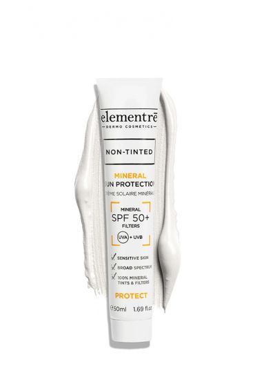 ELEMENTRĒ MINERAL SUN PROTECTION SPF50+ NON TINTED