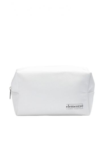 Elementrē cosmetics bag /white