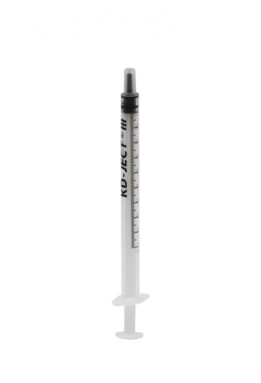 KD-JECT® III SYRINGE 1ml Luer Slip centric