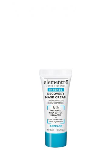 ELEMENTRĒ 8% PANTHENOL RECOVERY MASK CREAM 15ML