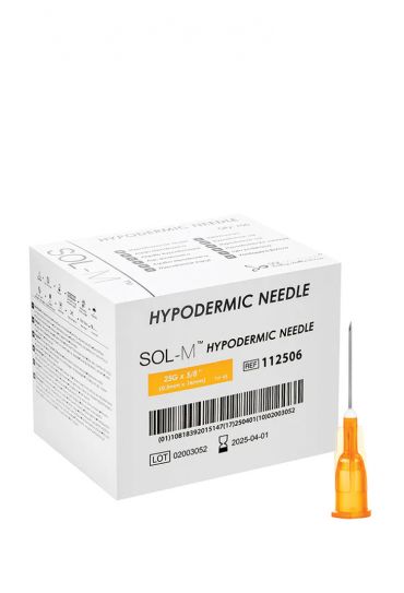Sol-M™ HYPODERMIC NEEDLES 25G 0,50X16mm