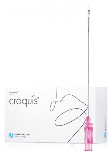 Croquis Barbed Molding PDO Threads 18G 100/185mm 30pcs