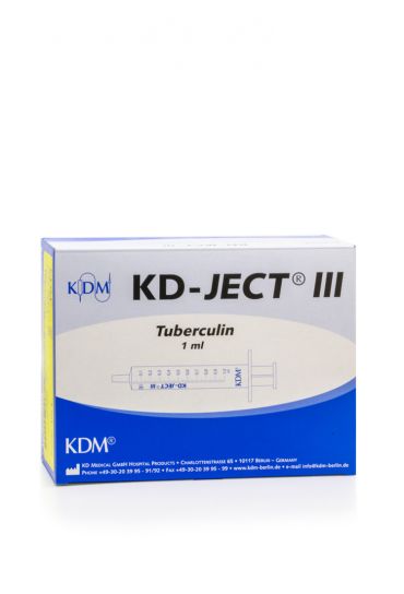 KD-JECT® III SYRINGE 1ml Luer Slip centric
