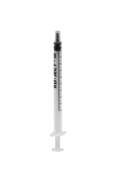 KD-JECT® III SYRINGE 1ml Luer Slip centric