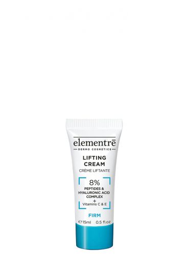 ELEMENTRĒ 8% PEPTIDES & HA LIFTING CREAM 15ml