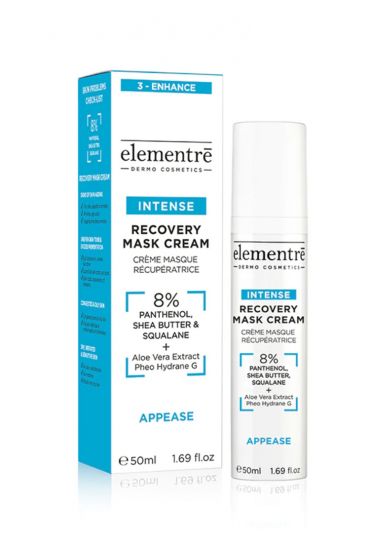 ELEMENTRĒ 8% PANTHENOL RECOVERY MASK CREAM 50ML