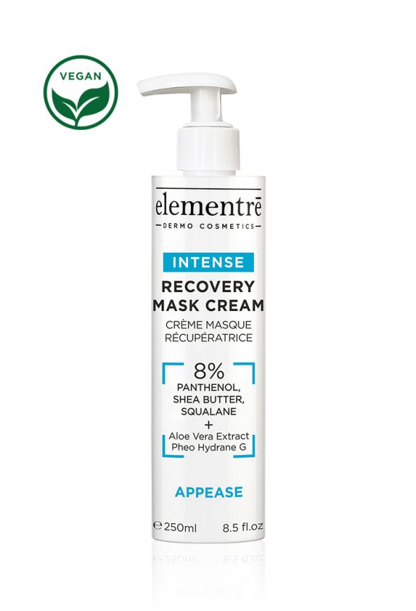 ELEMENTRE 8% PANTHENOL RECOVERY MASK CREAM 250ml